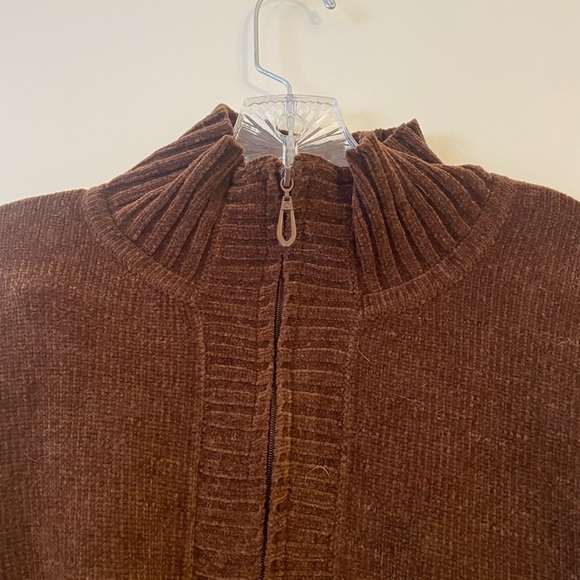 Drapers and Damon’s Vintage Brown Half Zip Pull Over - Picture 3 of 6